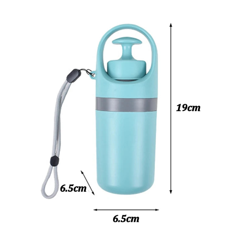 Portable Dog Waste Collector with Bags - Outdoor Pet Poop Grabber and Cleaning Tool
